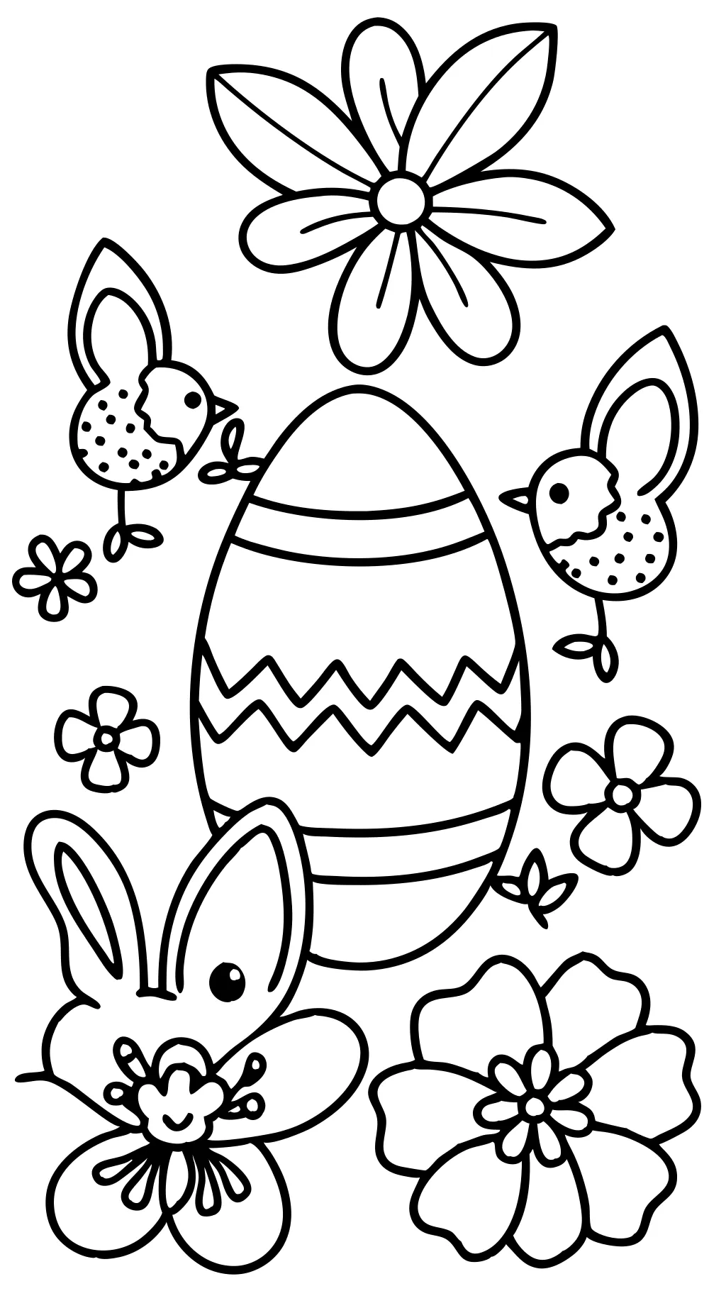 easter coloring page